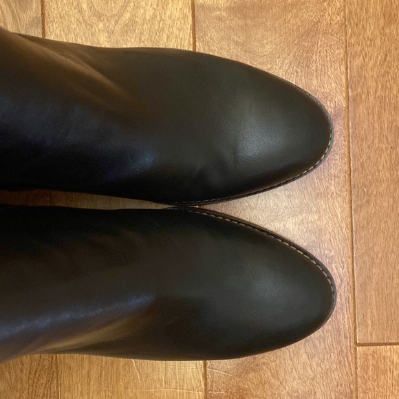 J.Crew black leather boots - Picture 4 of 11